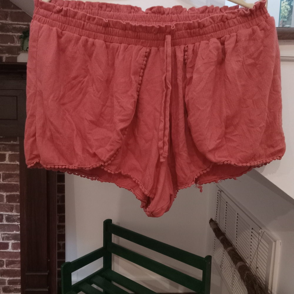 No Boundaries High Waist Pink Shorts